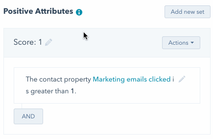 Configuration Propriétés Personnalisées des Leads - Attribuer des Points au nouveau critère