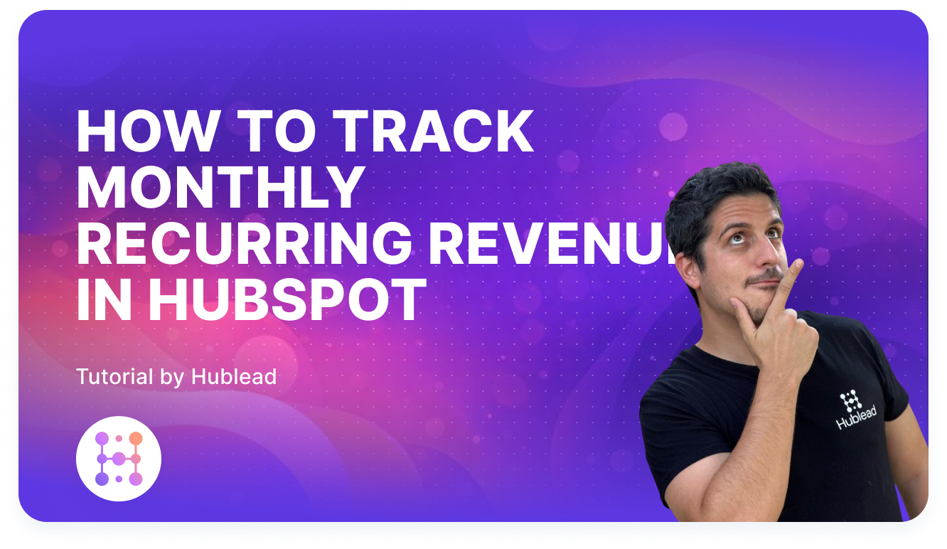 recurring revenue tracking HubSpot