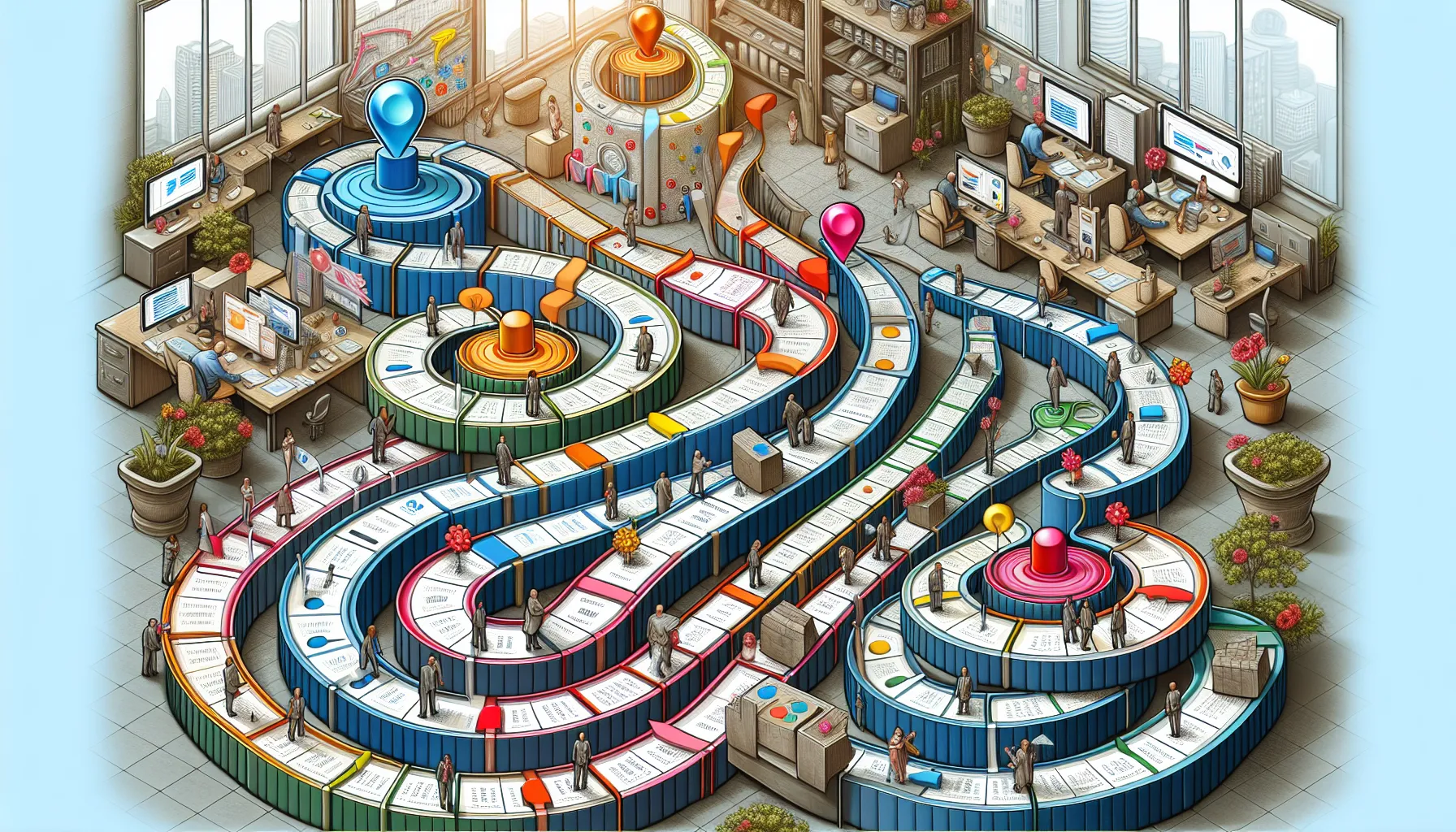Ilustración de oportunidades de venta