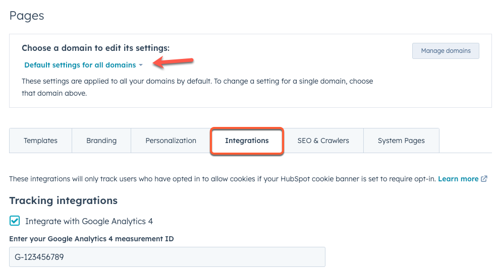 Integrate Google Analytics in HubSpot