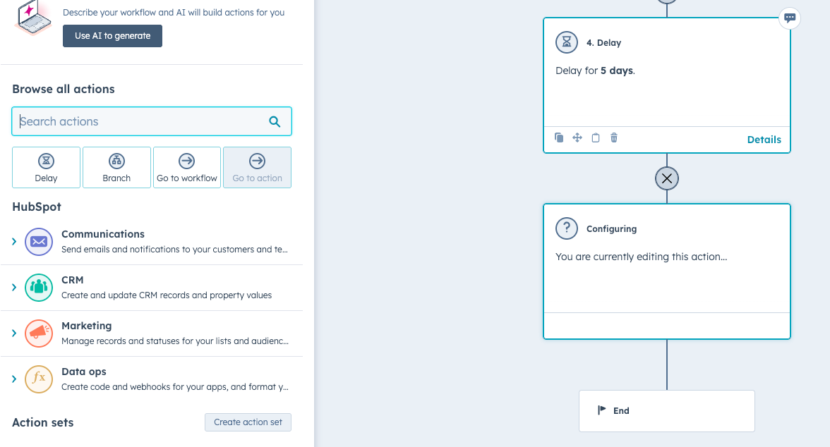 Comment configurer un workflow de nurturing dans HubSpot