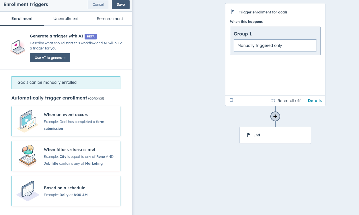 Comment configurer un workflow de nurturing dans HubSpot