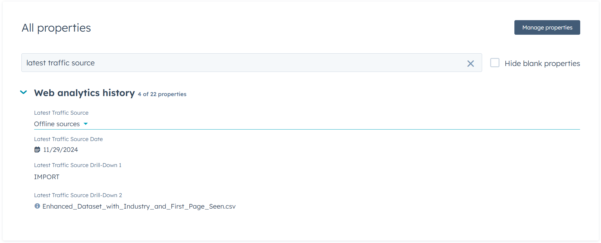 Latest source property in HubSpot to gauge your customer interest